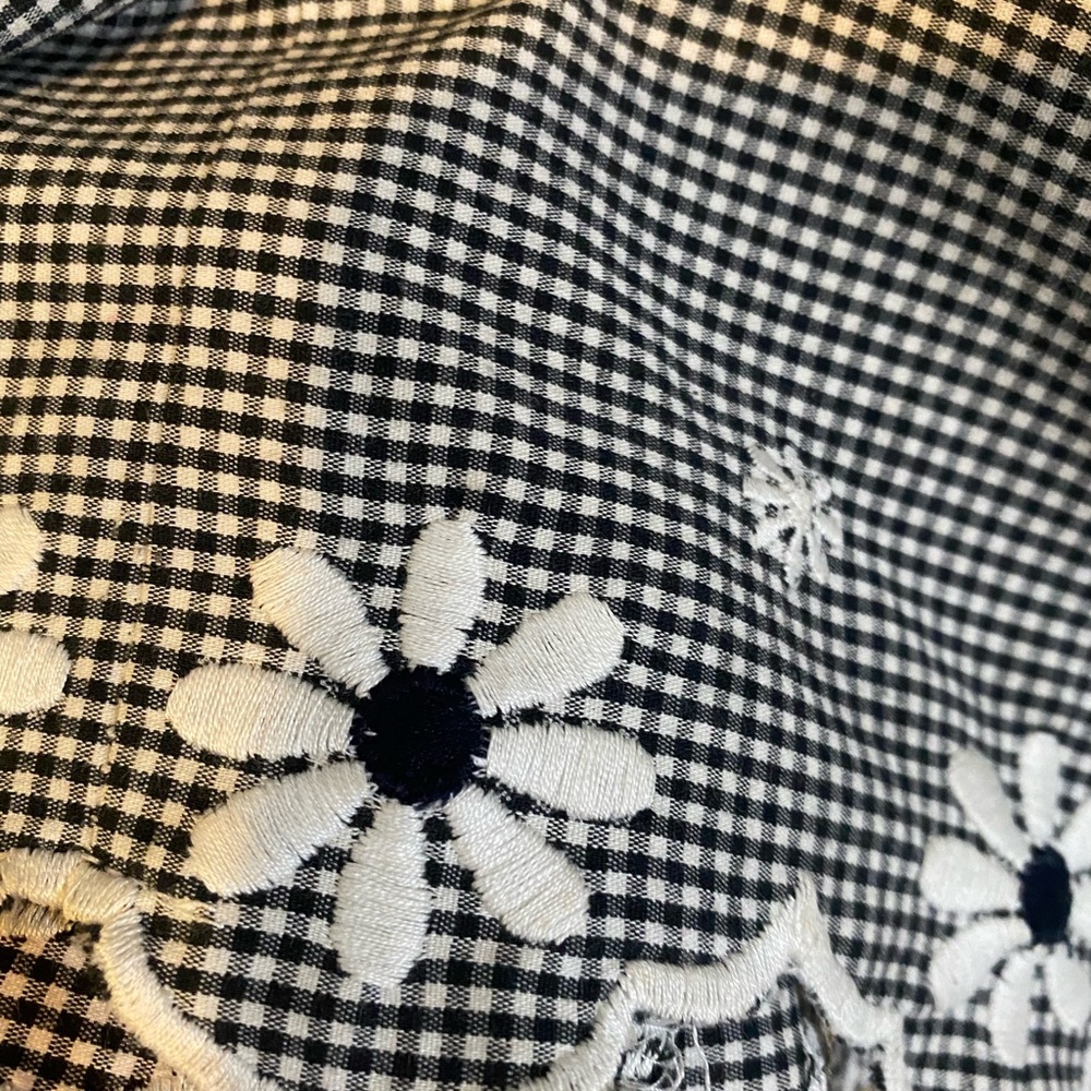 Vintage La Vore Embroidered Sleeveless Blouse - XLARGE - Picture 4 of 5